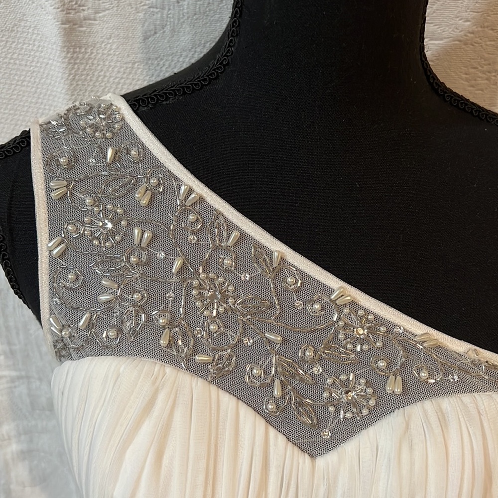 Db Studio David’s Bridal Floor Length One Shoulde… - image 3